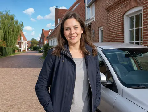 Verkäufer aus Rackwitz mit dem verkauften Fahrzeug